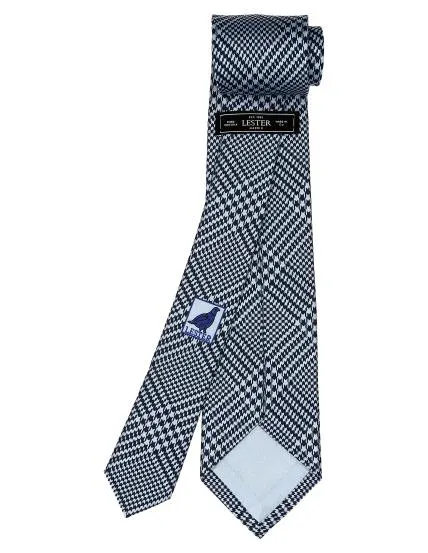 Corbata principe gales Azul/azul