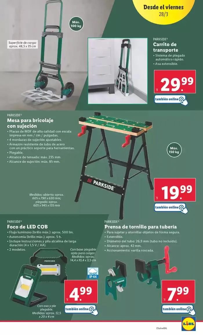 Catálogo de № 1 PRECIO - Ofertas válidas del 24/03 al 30/03 24 de marzo al 30 de marzo 2025 - Página 46