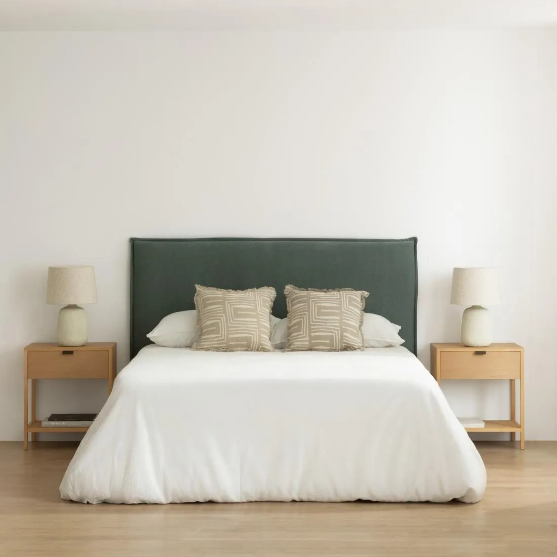 Cabecero tapizado desenfundable 150/160 menta