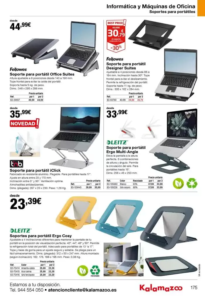 Catálogo de Staples Kalamazoo Catálogo General 9 de enero al 30 de septiembre 2025 - Página 175