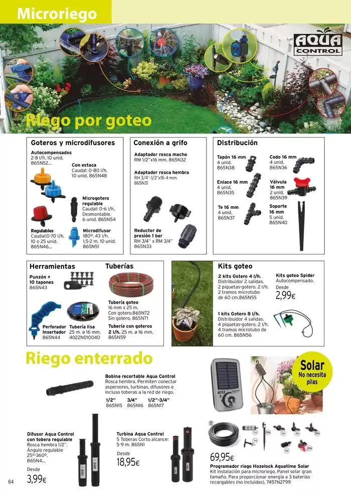Catálogo de Transforma tu jardín y terraza 1 de enero al 31 de diciembre 2025 - Página 64