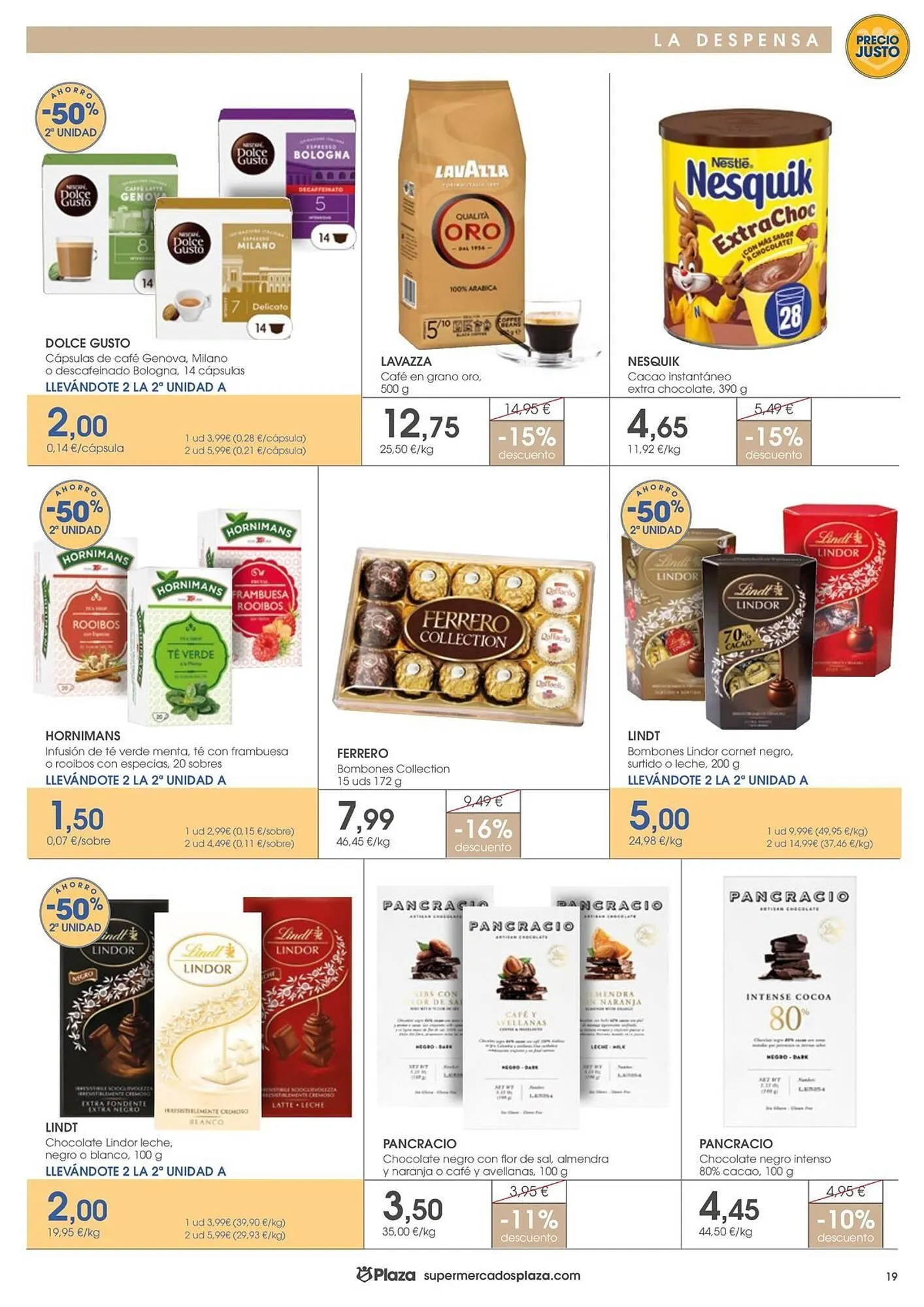 Catálogo de Folleto Supermercados Plaza 20 de octubre al 29 de octubre 2025 - Página 19