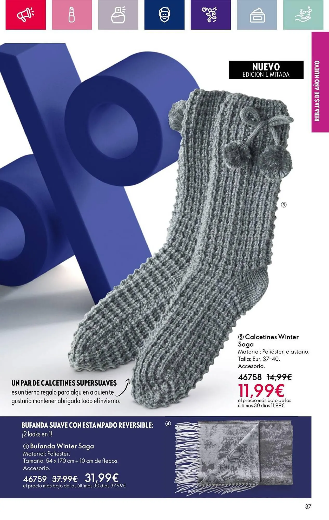 Catálogo de Folleto Oriflame 2 de enero al 22 de enero 2024 - Página 37