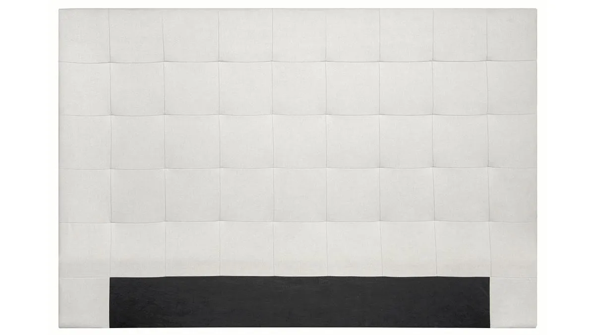 Cabecero en tejido beige 160 cm HALCIONA