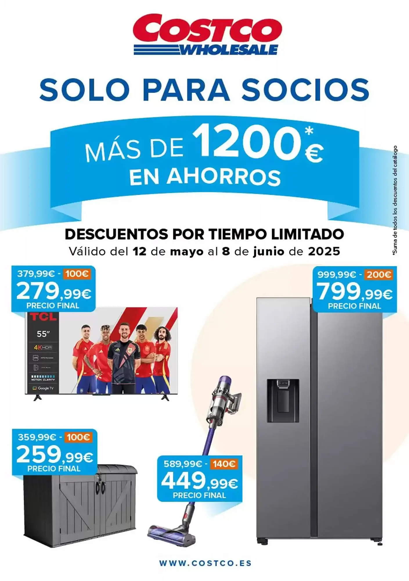 Catálogo de Folleto Costco 12 de mayo al 8 de junio 2025 - Página 1