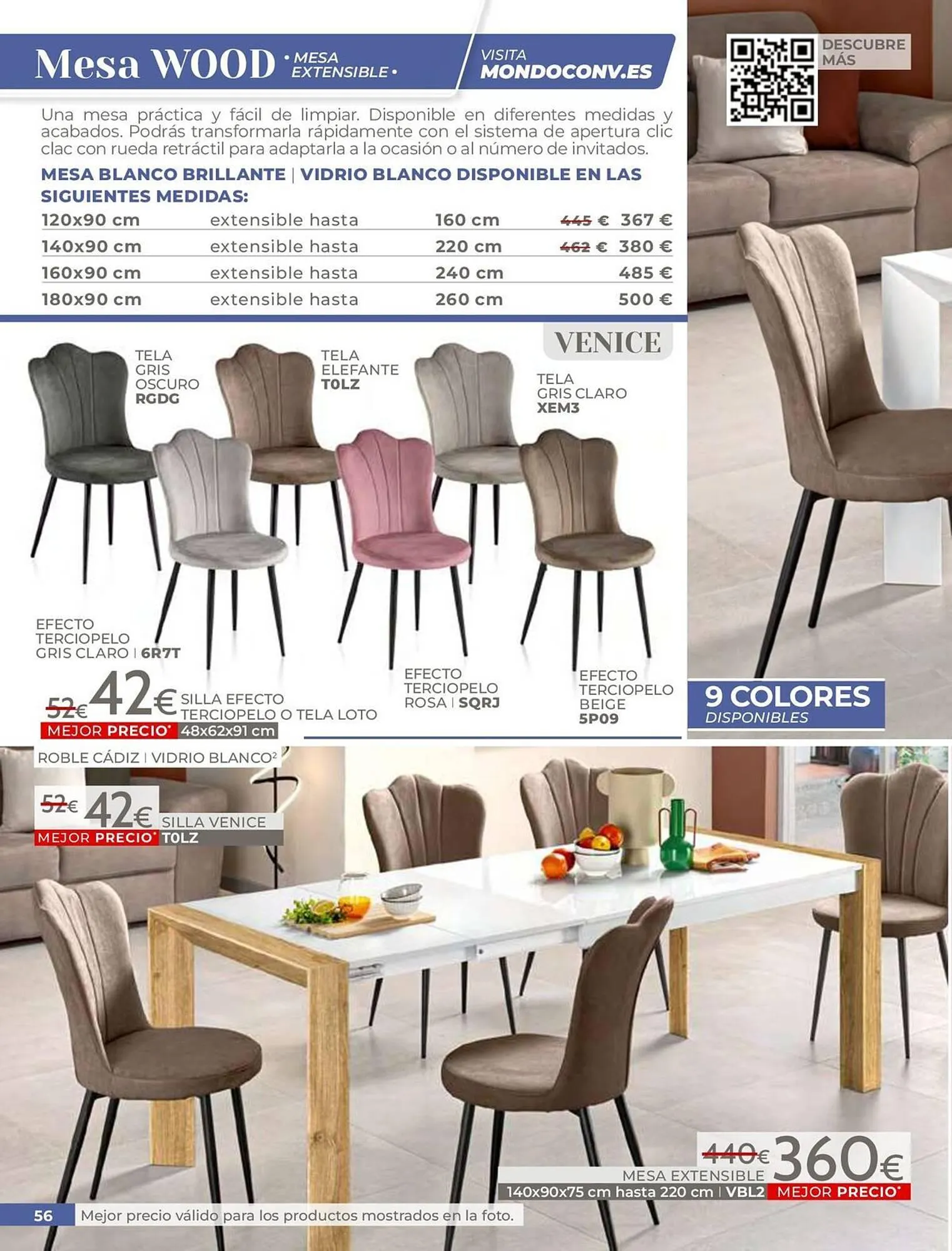 Catálogo de Catálogo Mondo Convenienza 2 de marzo al 31 de mayo 2026 - Página 58