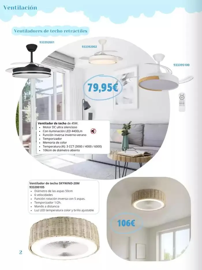 Catálogo de Especial Ventilacion 2025 2 de mayo al 30 de septiembre 2025 - Página 2