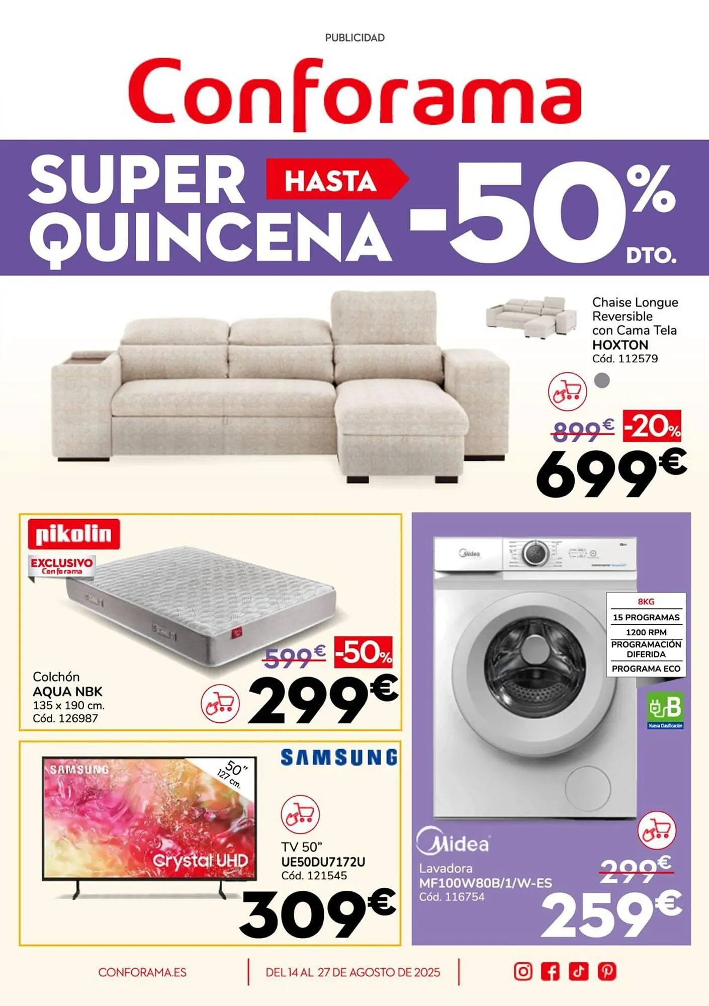 Folleto Conforama - 1