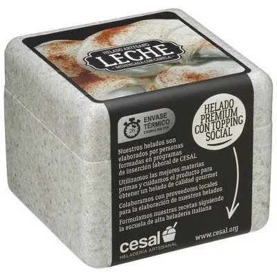 Helado cesal 500ml Leche Merengada