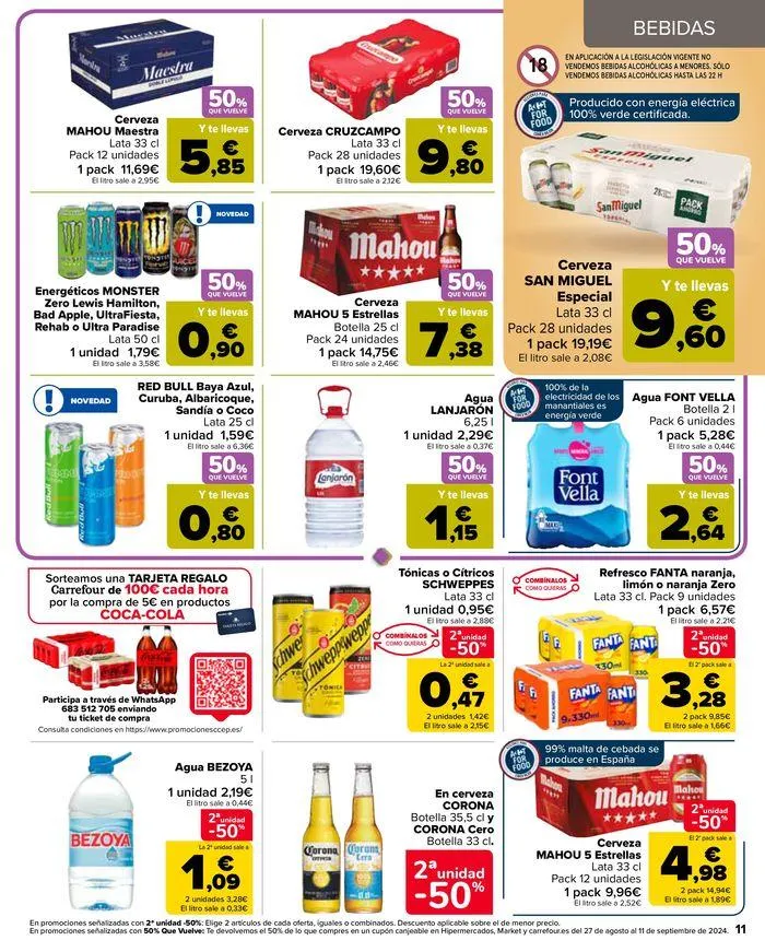 Catálogo de 50% que vuelve  9 de agosto al 26 de agosto 2024 - Página 11
