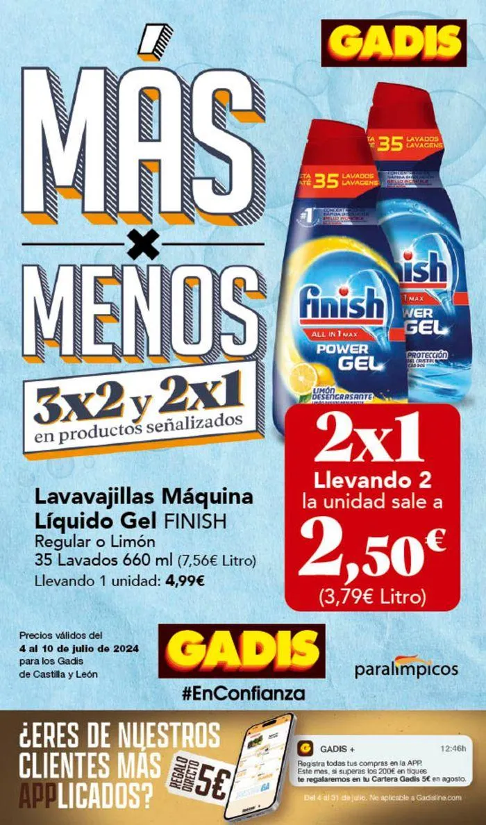 Catálogo de Precios válidos del 4 al 10 de julio de 2024 para los Gadis de Castilla y León 4 de julio al 10 de julio 2024 - Página 1