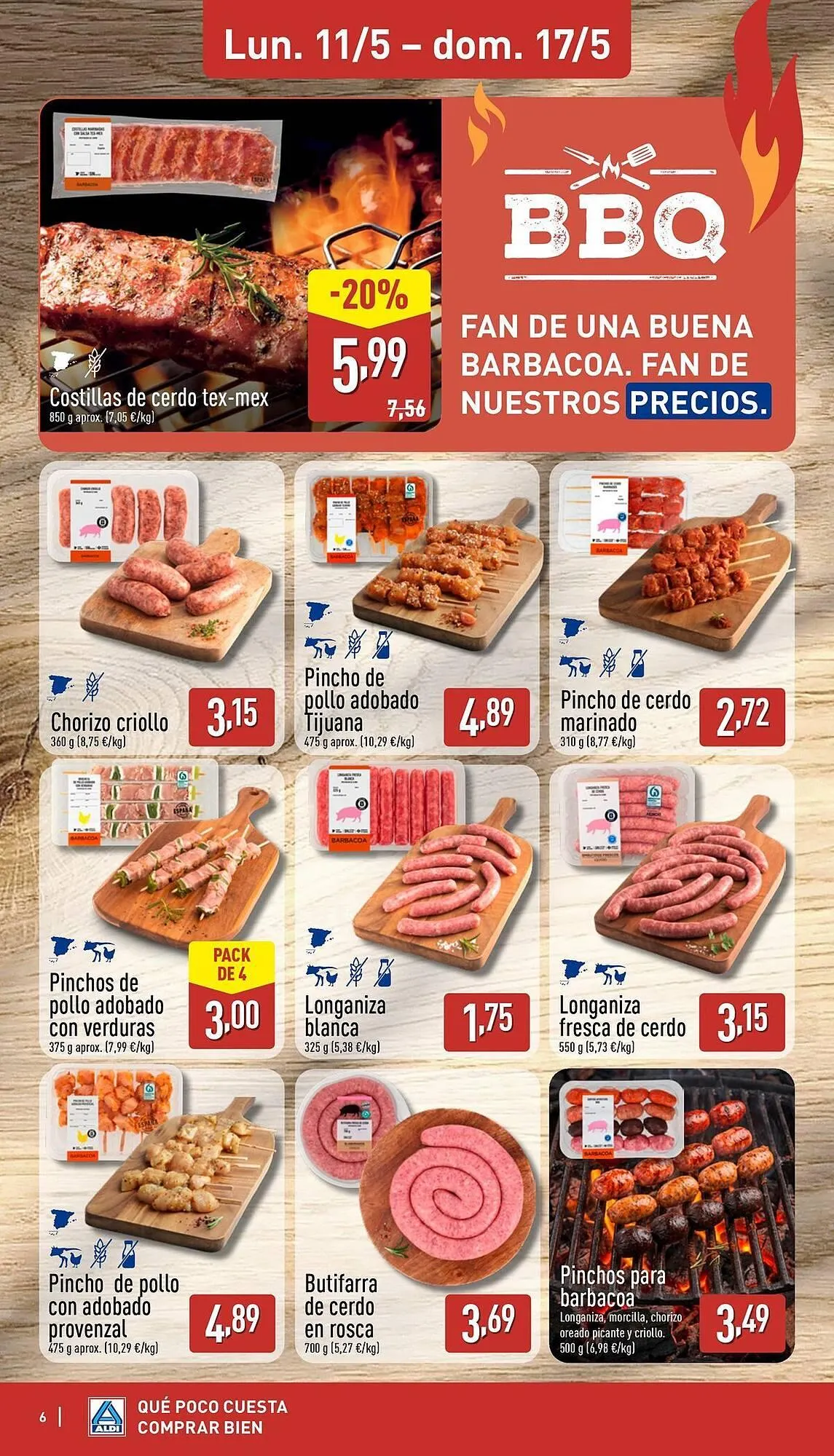 Catálogo de Folleto ALDI 11 de mayo al 17 de mayo 2026 - Página 6