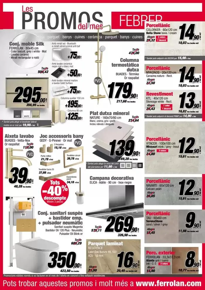 Les Promos del mes Febrer - 1