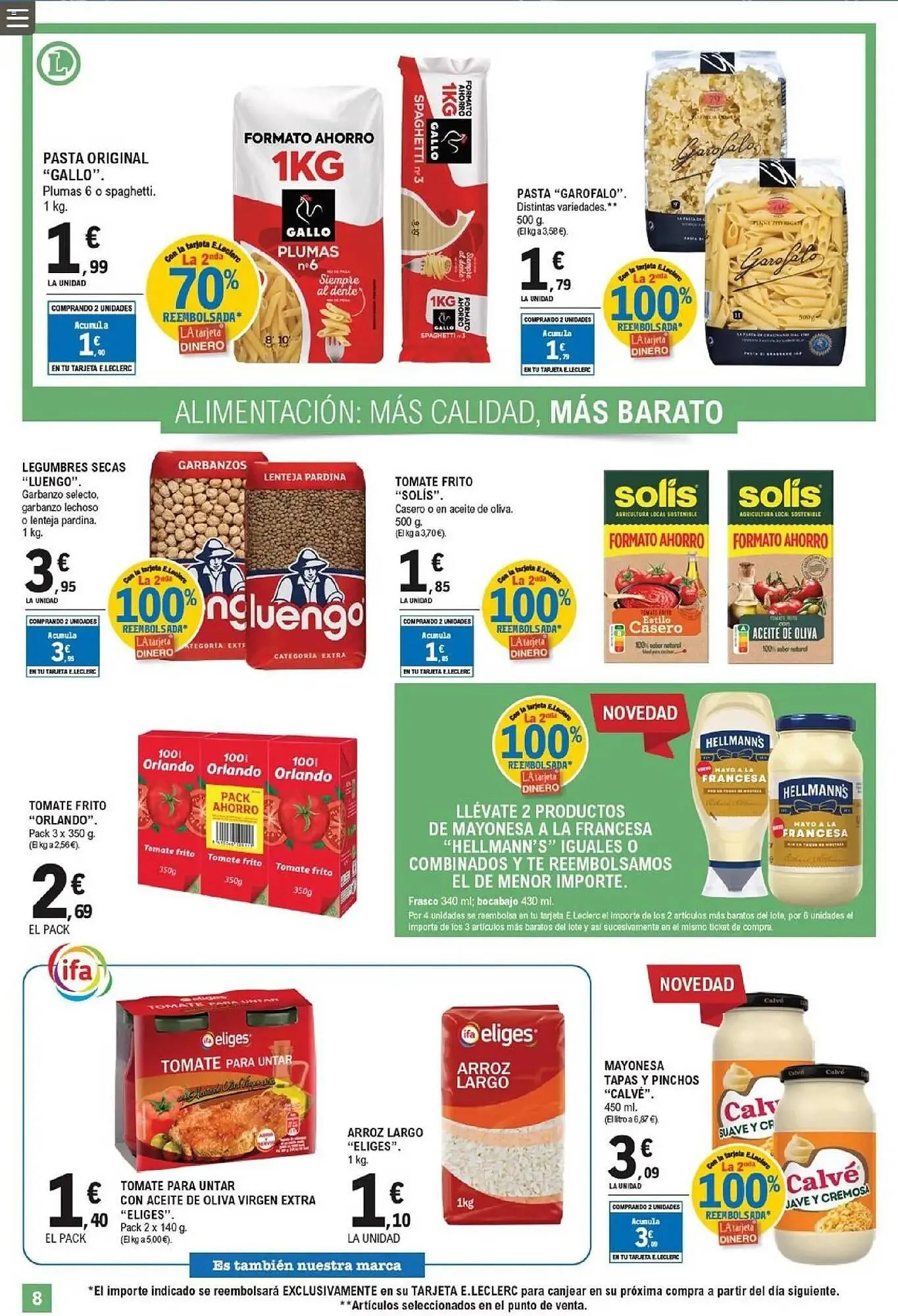 Catálogo de Catálogo E.Leclerc 22 de abril al 3 de mayo 2026 - Página 8