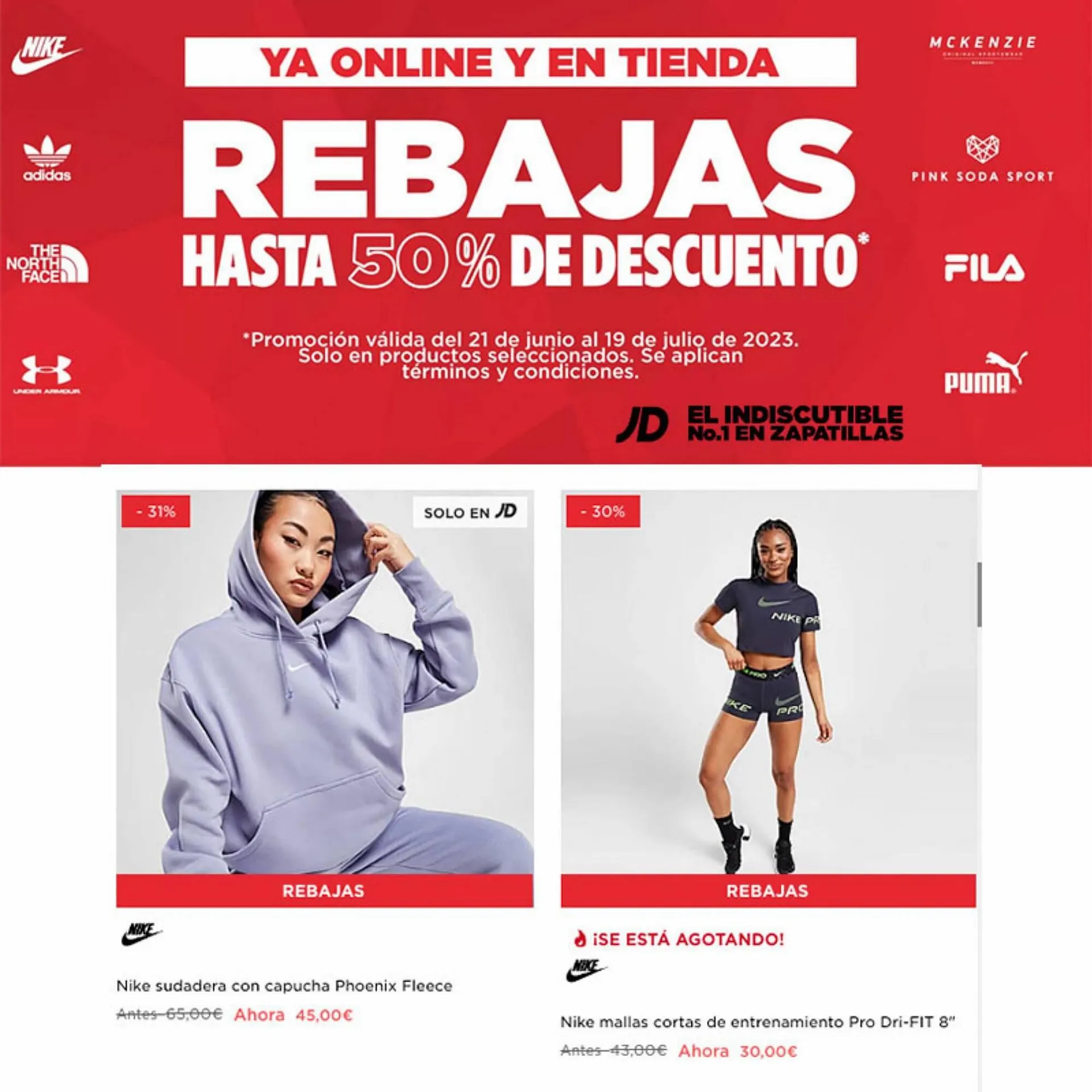 Catálogo de Folleto JD Sports 26 de junio al 19 de julio 2023 - Página 7