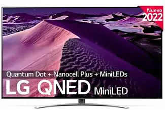 TV QNED 65" - 65QNED866QA LG, HDR 4K, Negro