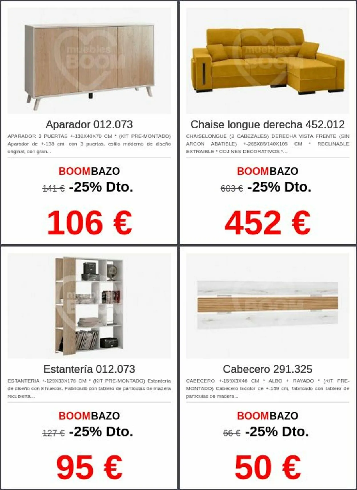 Catálogo de Muebles BOOM Oferta actual 19 de mayo al 28 de mayo 2025 - Página 5