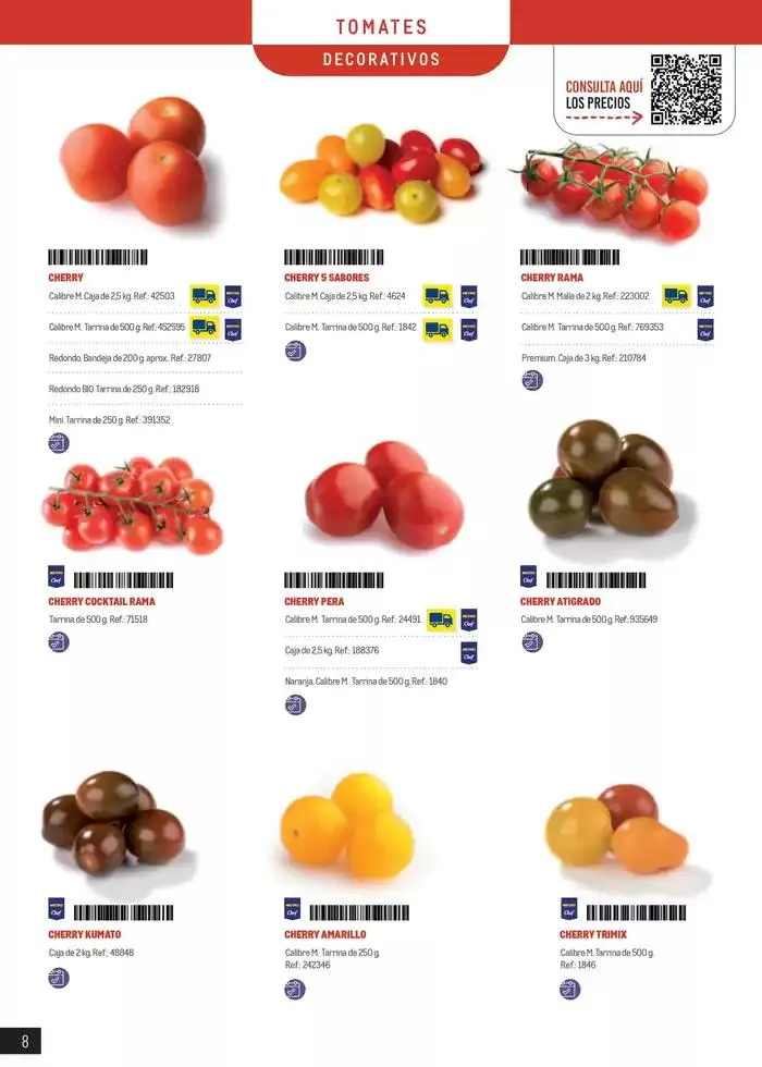Catálogo de Frutas y Verduras Prat 8 de enero al 30 de junio 2025 - Página 8