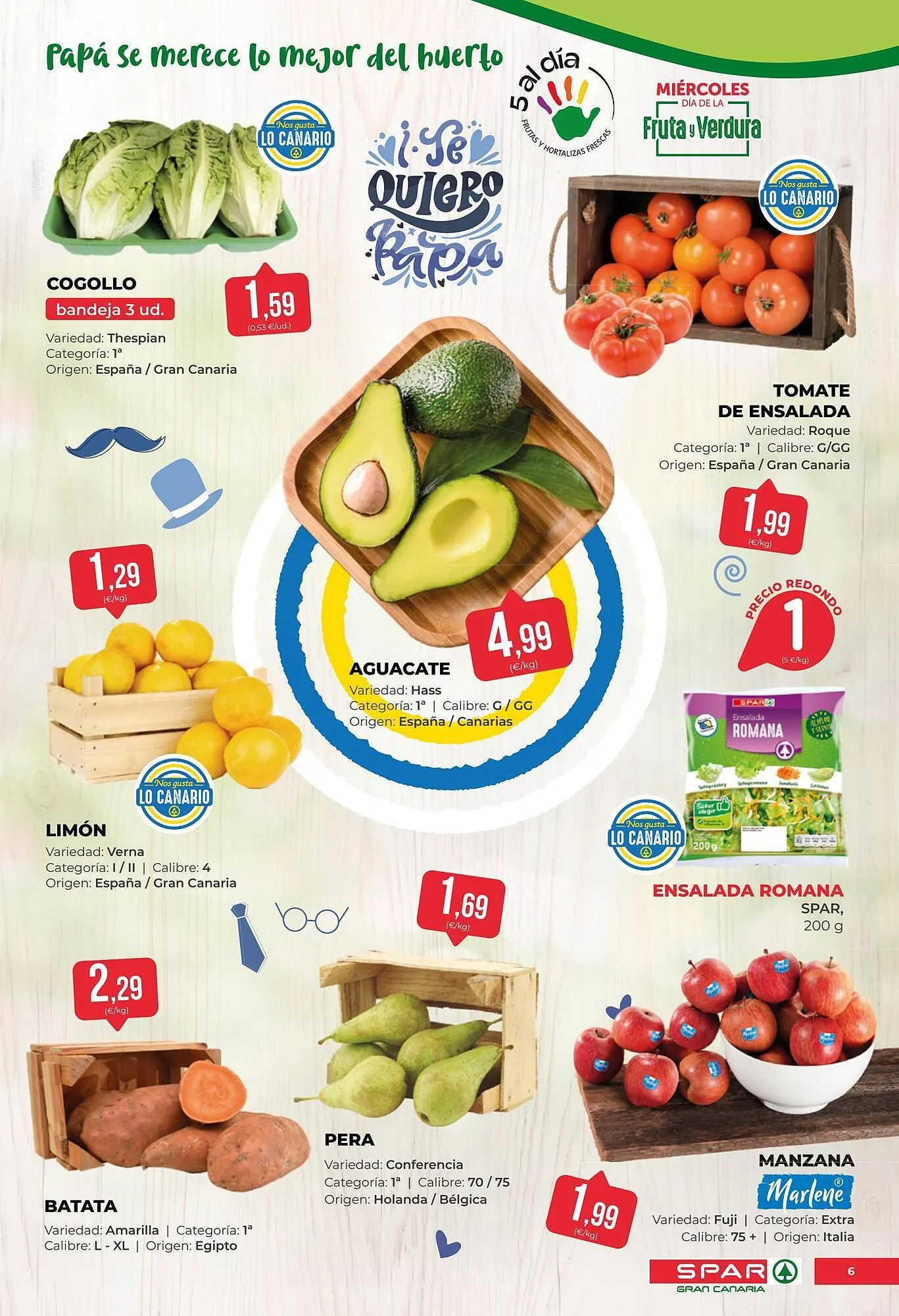 Catálogo de Folleto SPAR Gran Canaria 6 de marzo al 19 de marzo 2026 - Página 6