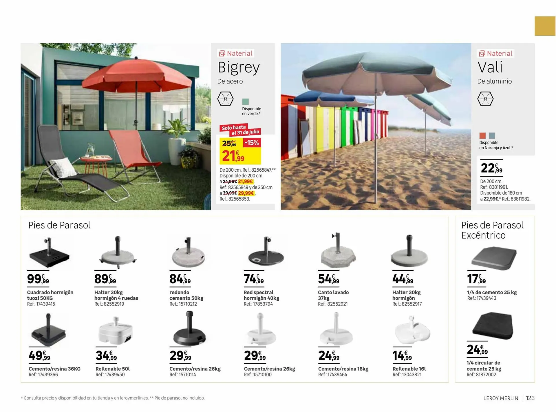 Catálogo de Folleto Leroy Merlin 9 de junio al 31 de julio 2023 - Página 123