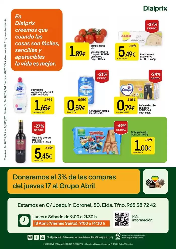 Catálogo de ¡Abrimos el Jueves 17 de Abril! 17 de abril al 14 de mayo 2025 - Página 16