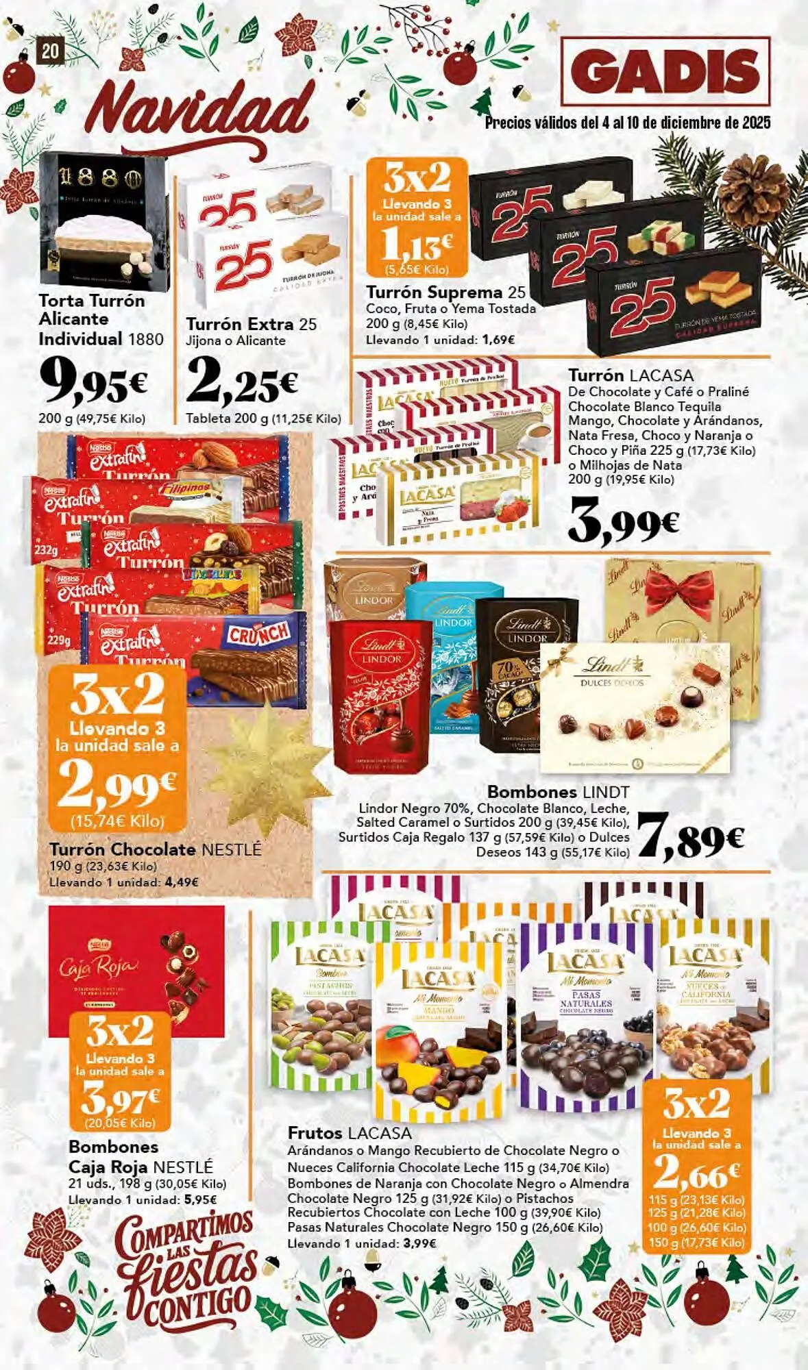 Catálogo de Folleto Gadis 4 de diciembre al 10 de diciembre 2025 - Página 20