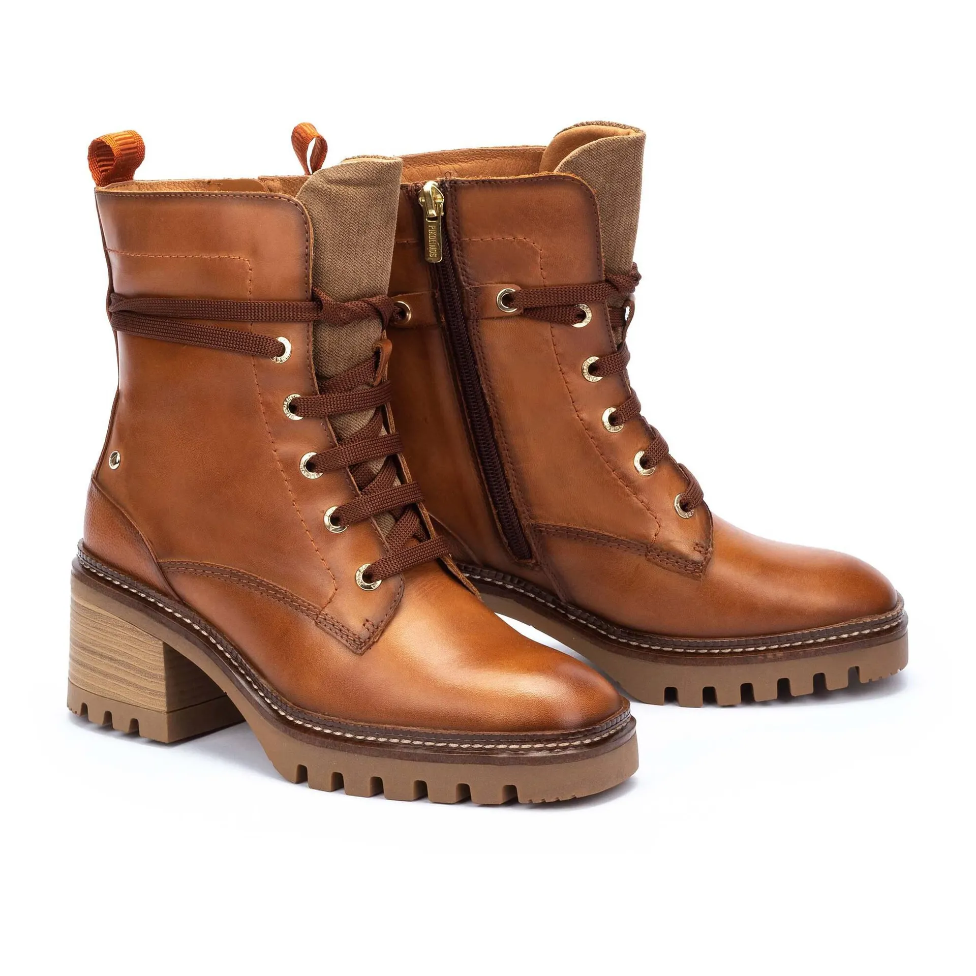 VALLADOLID botín de mujer con cordones