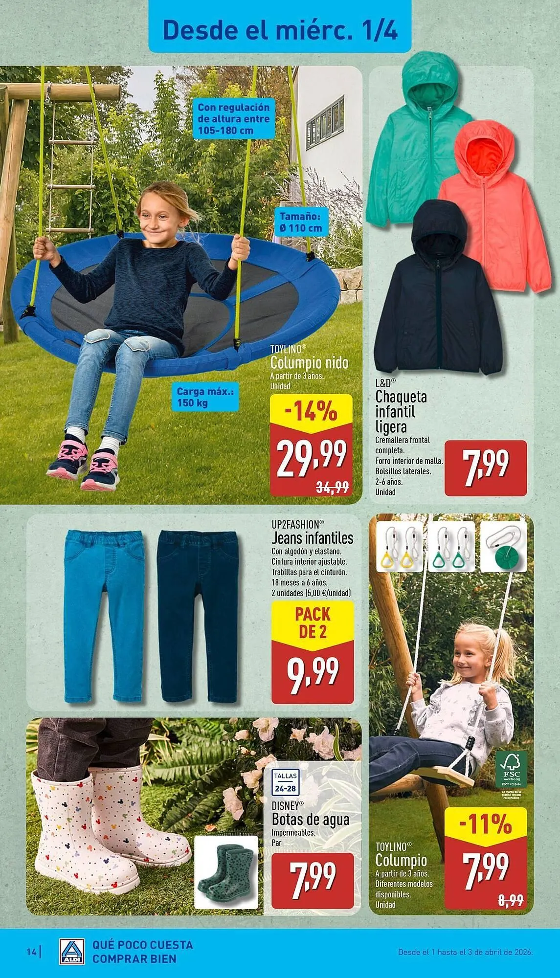 Catálogo de Folleto ALDI 30 de marzo al 5 de abril 2026 - Página 14