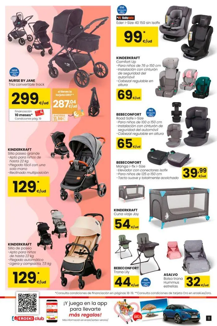 Catálogo de Vive el verano HIPERMERCADOS EROSKI 13 de junio al 10 de julio 2024 - Página 11