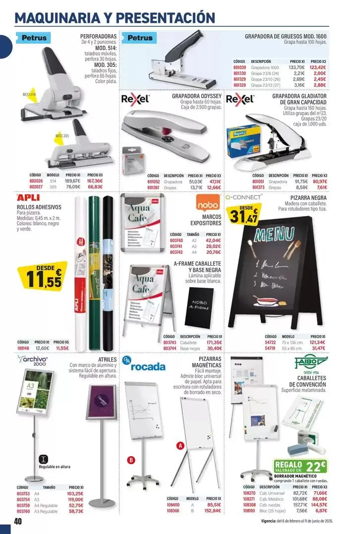 Catálogo de ESPECIAL ARCHIVO 13 de febrero al 11 de junio 2025 - Página 40