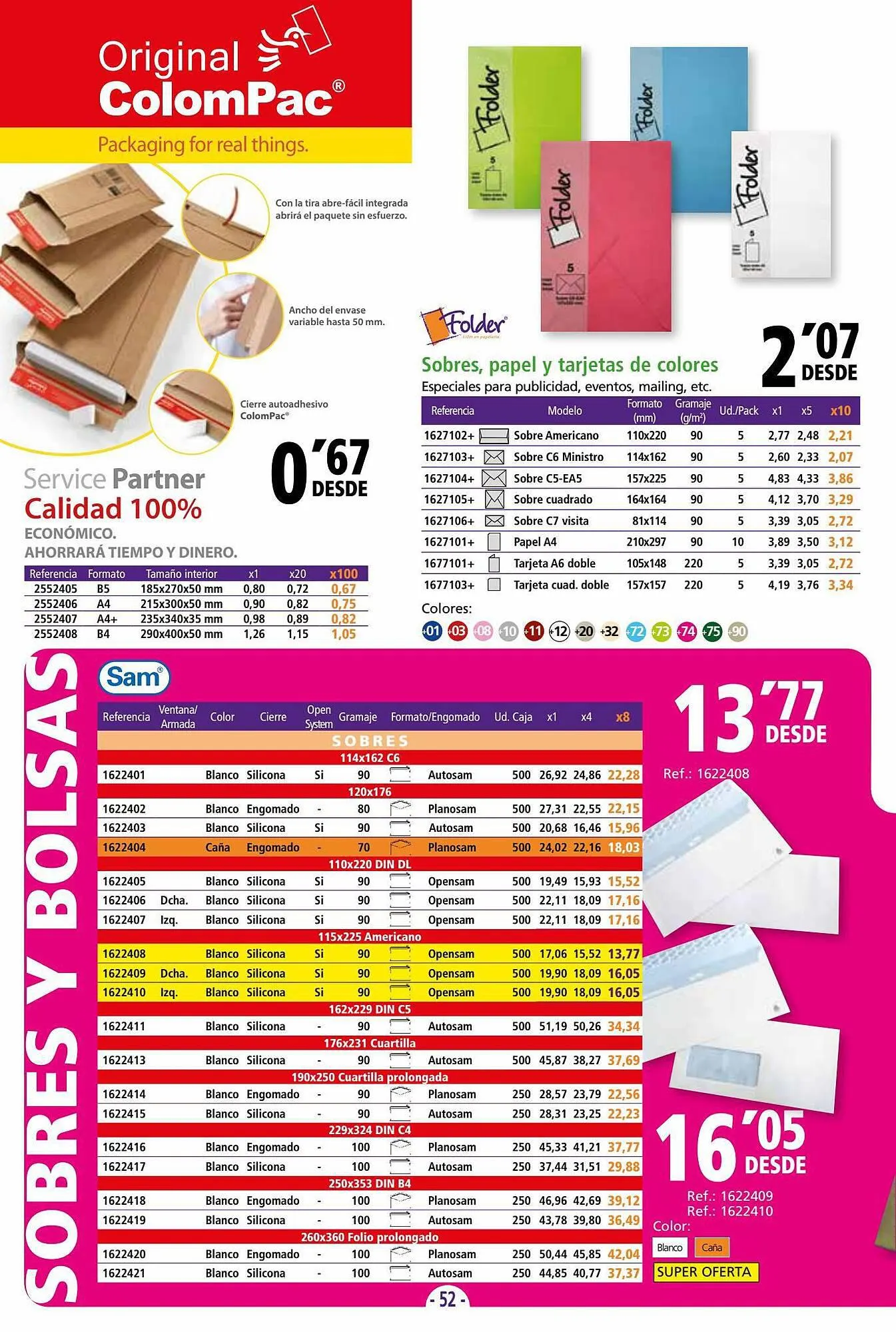 Catálogo de Folleto Folder 8 de mayo al 10 de octubre 2023 - Página 52
