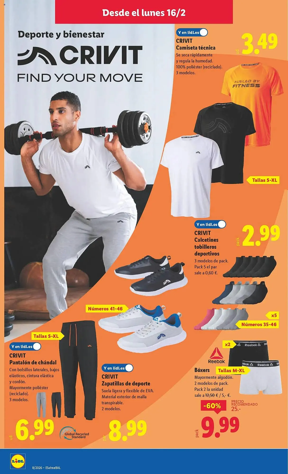 Catálogo de Catálogo Lidl 16 de febrero al 22 de febrero 2026 - Página 4