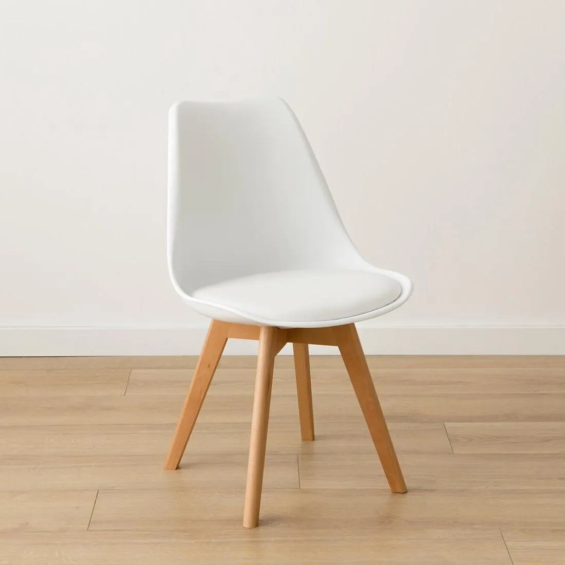 Silla polipropileno blanca