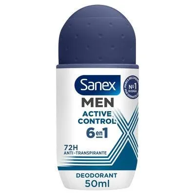 Desodorante Roll on Sanex Men Active Control 50 ml
