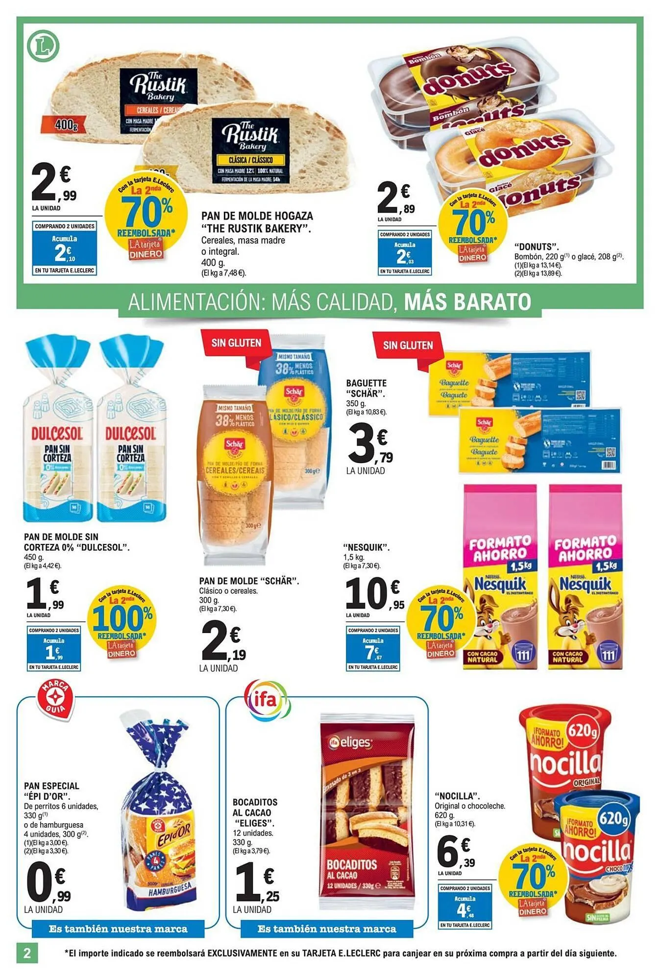 Catálogo de Catálogo E.Leclerc 11 de marzo al 22 de marzo 2026 - Página 2