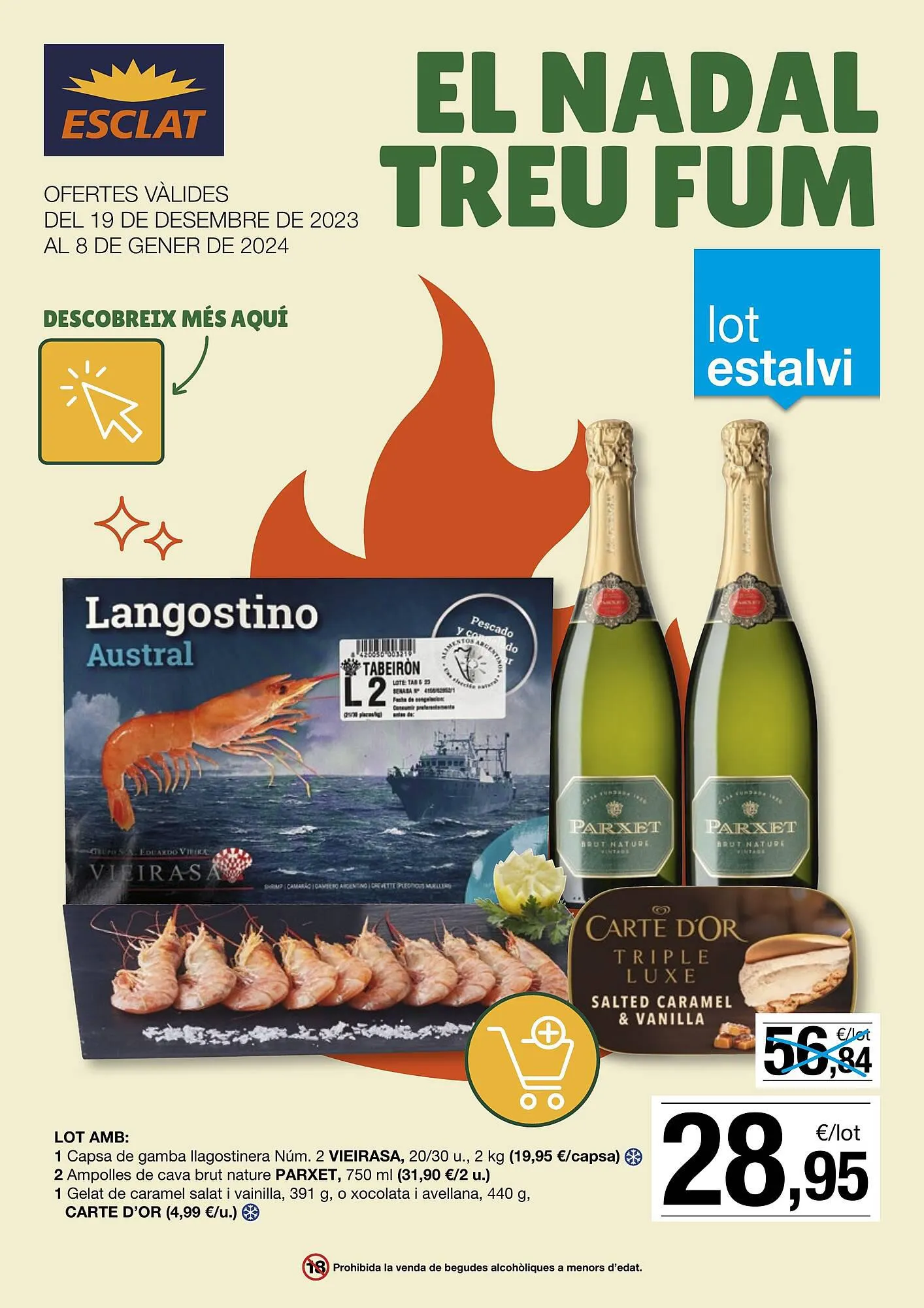 Catálogo de Folleto BonpreuEsclat 19 de diciembre al 8 de enero 2024 - Página 1