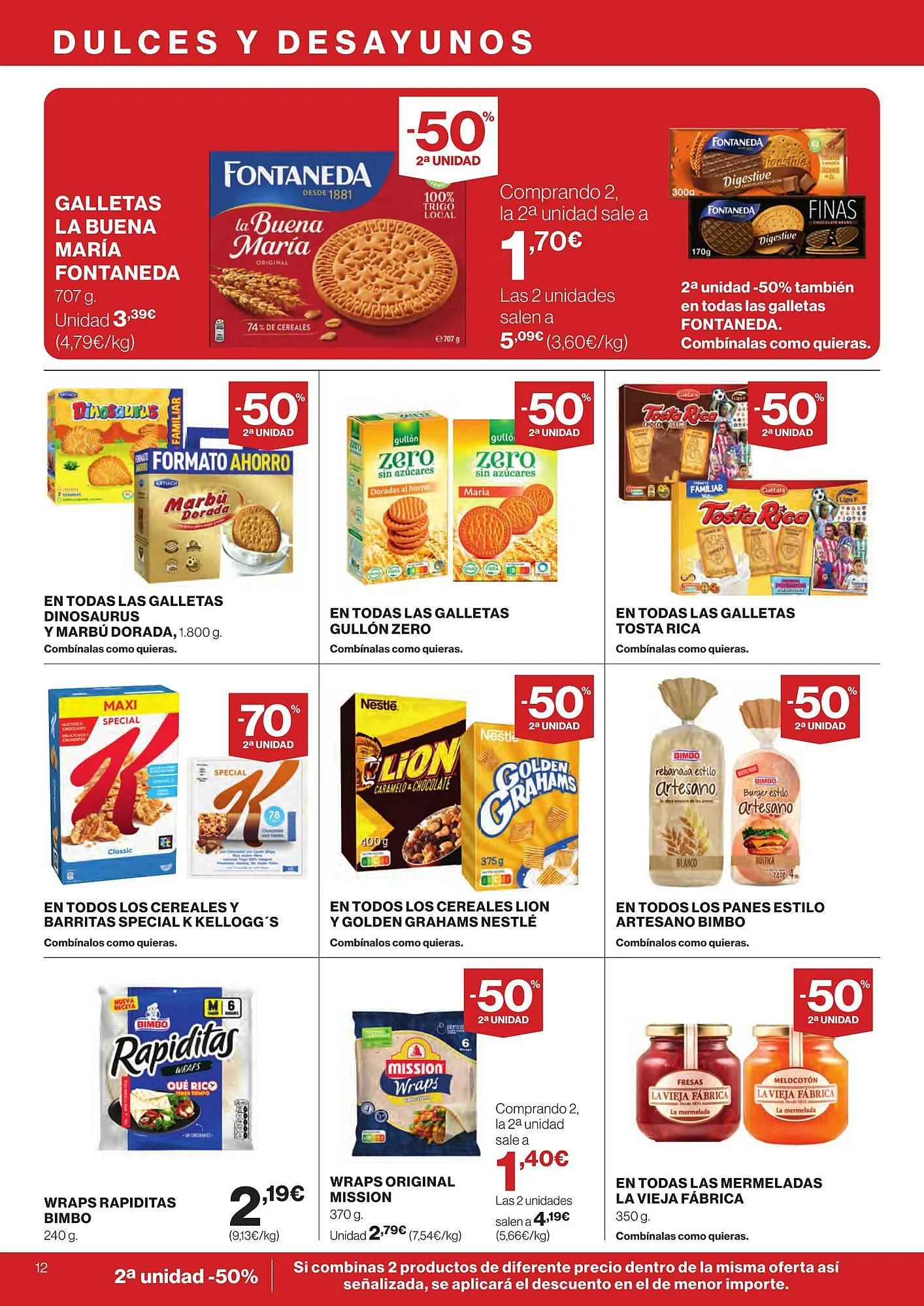 Catálogo de Folleto Supercor 5 de junio al 18 de junio 2025 - Página 12