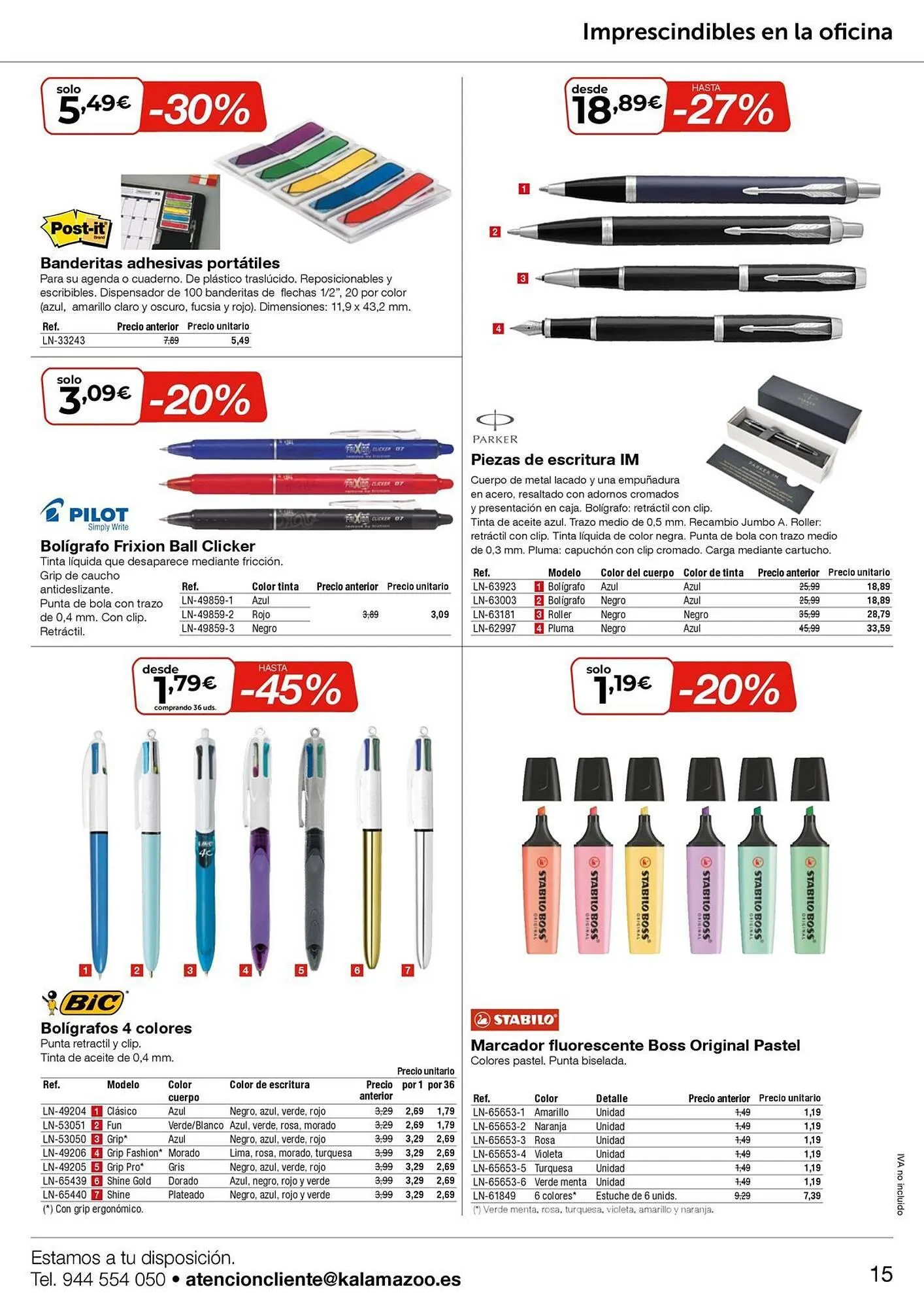 Catálogo de Folleto Staples Kalamazoo 1 de octubre al 31 de enero 2026 - Página 15