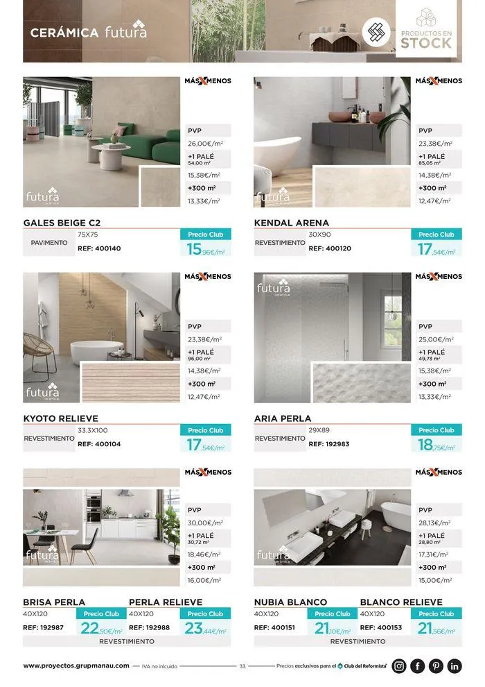 Catálogo de Catálogo Manau 26 de junio al 31 de diciembre 2024 - Página 33