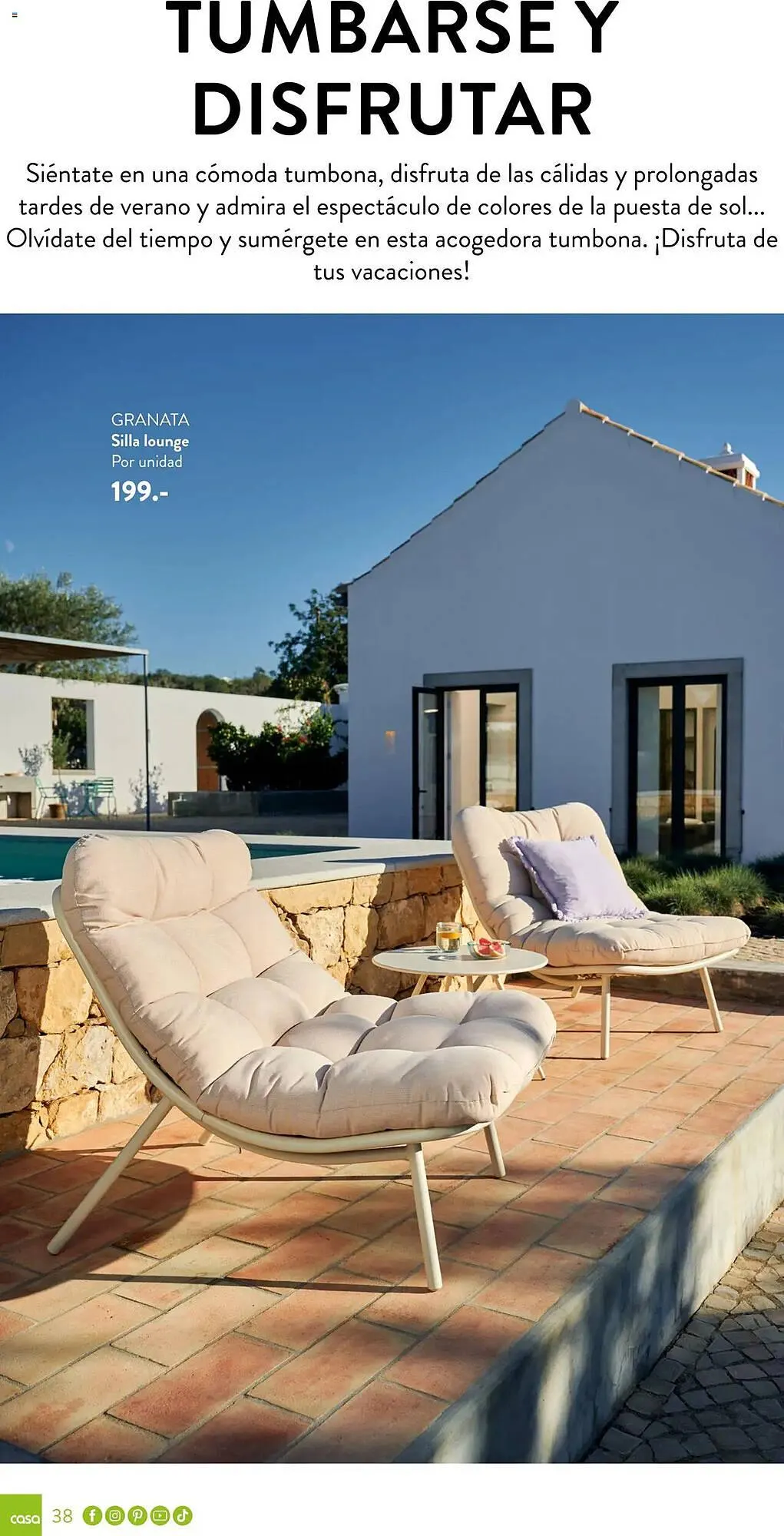 Catálogo de Folleto Casa 3 de marzo al 30 de septiembre 2025 - Página 38