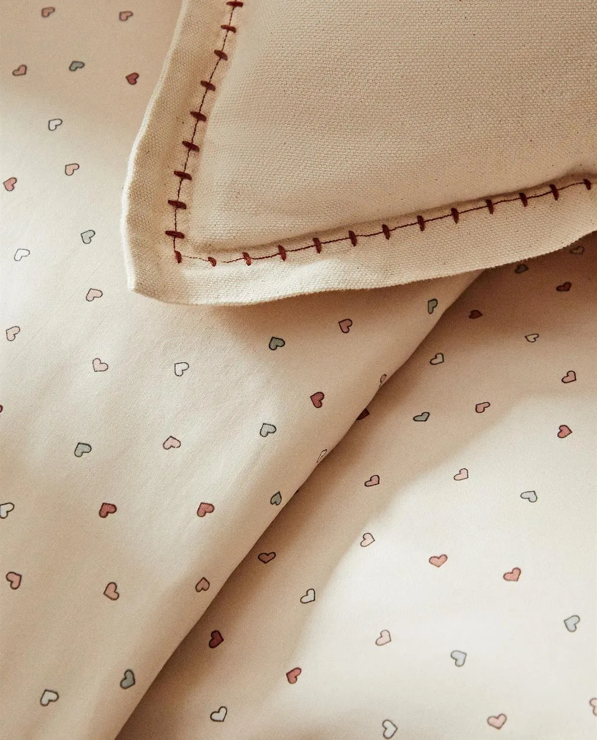 FUNDA NÓRDICA CORAZONES