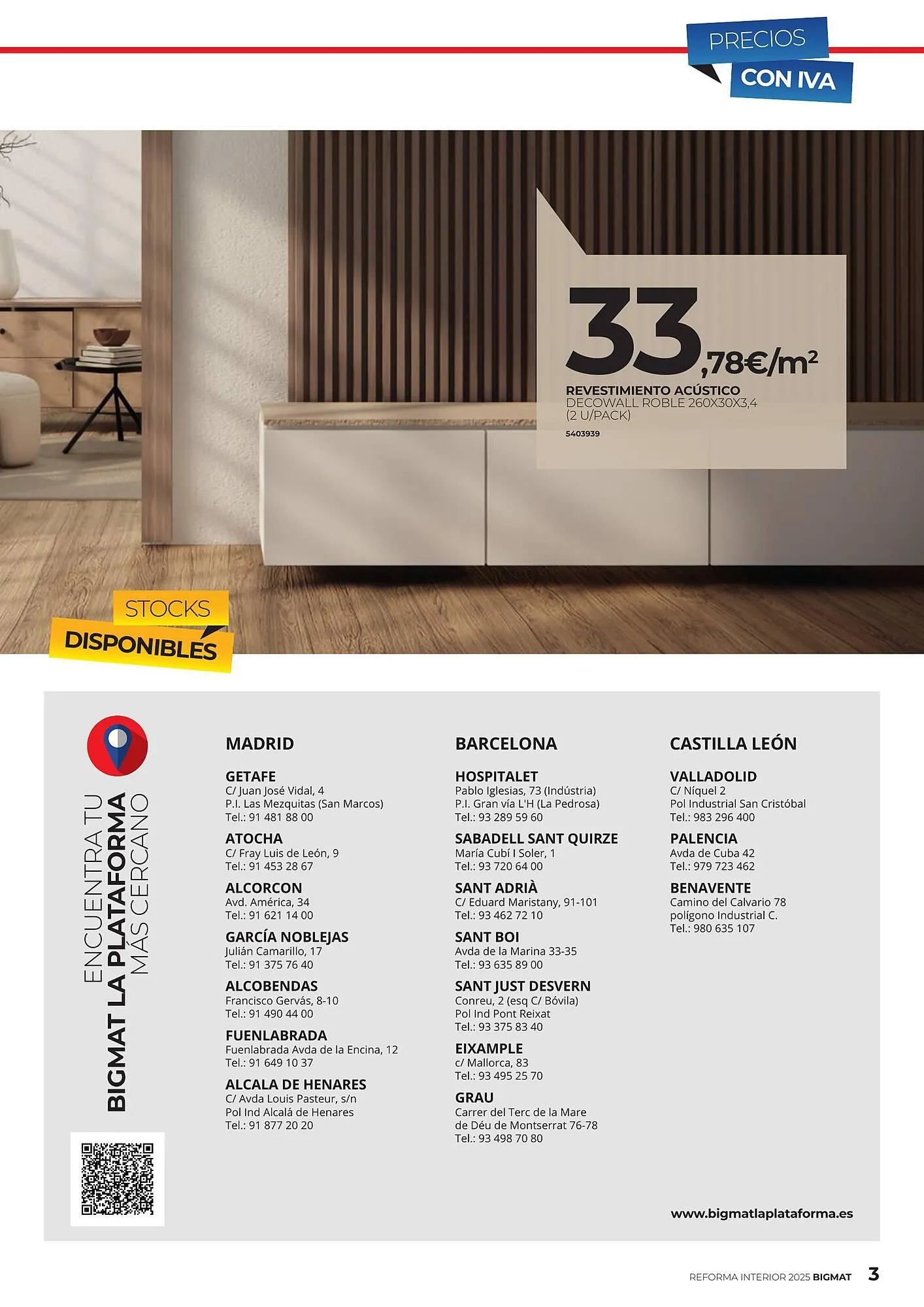 Catálogo de Folleto La Plataforma de la Construcción 18 de febrero al 19 de abril 2025 - Página 3