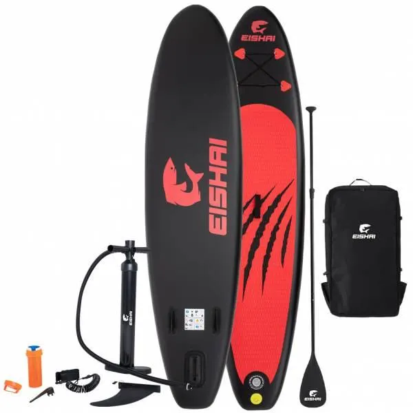 EISHAI Sharkbite Tabla de paddle surf Stand Up Paddle Board rojo