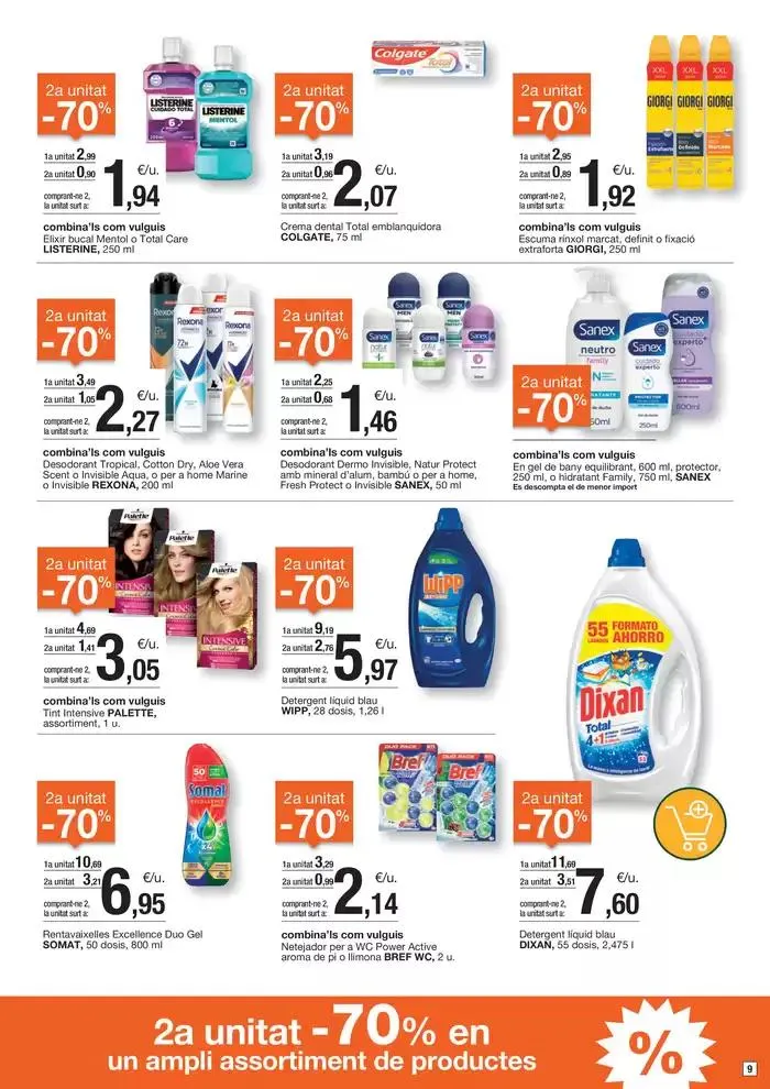Catálogo de Ofertes vàlides del 18 al 31 de març 19 de marzo al 31 de marzo 2025 - Página 9