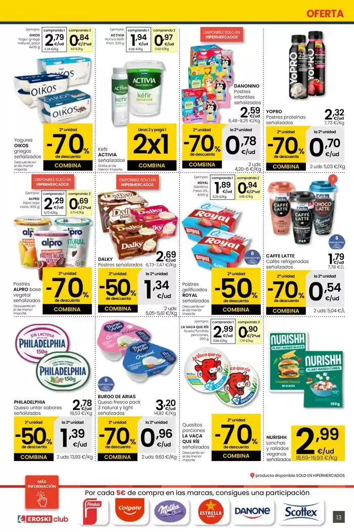 Catálogo de Precio más bajo HIPERMERCADOS EROSKI 27 de marzo al 8 de abril 2025 - Página 13