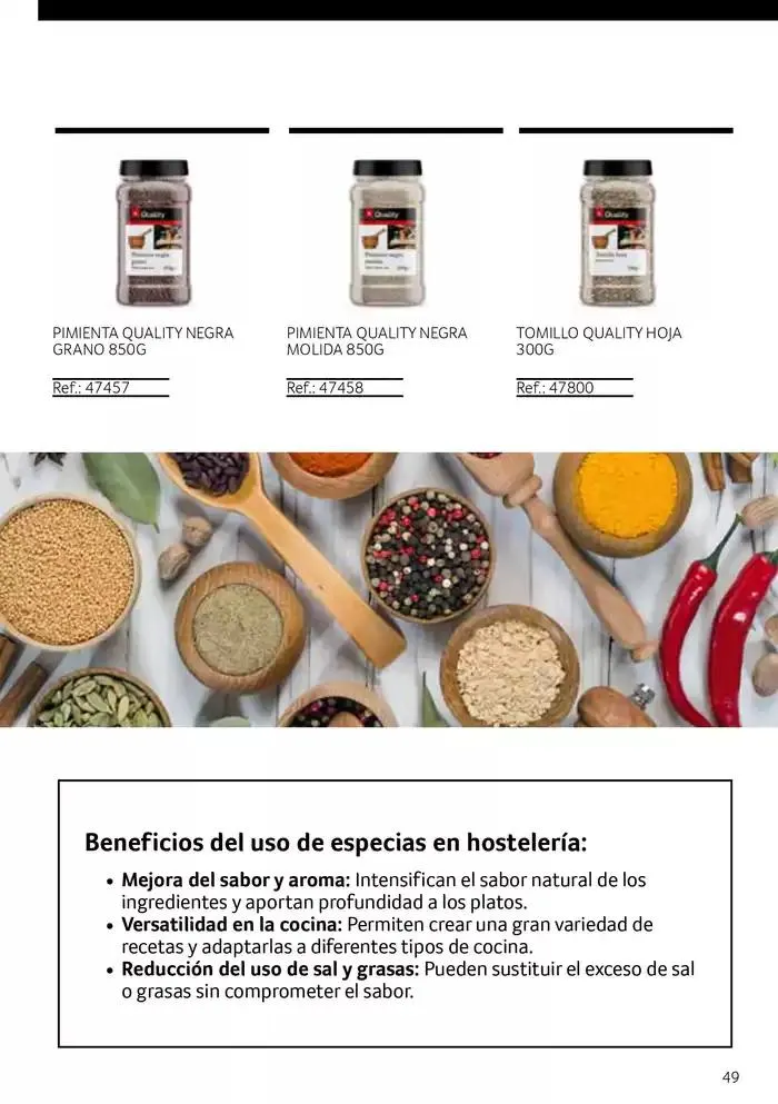 Catálogo de Nuestra selección de hostelería 1 de marzo al 30 de abril 2025 - Página 49