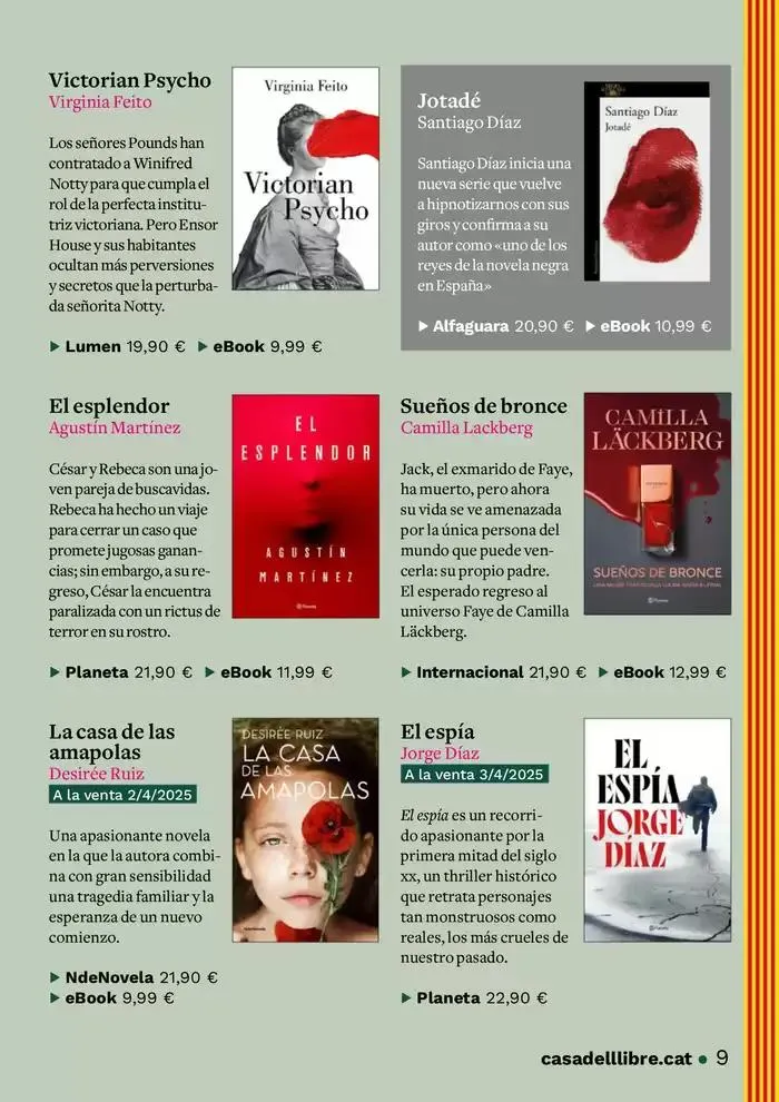Catálogo de Sant Jordi 2025 8 de abril al 22 de abril 2025 - Página 9