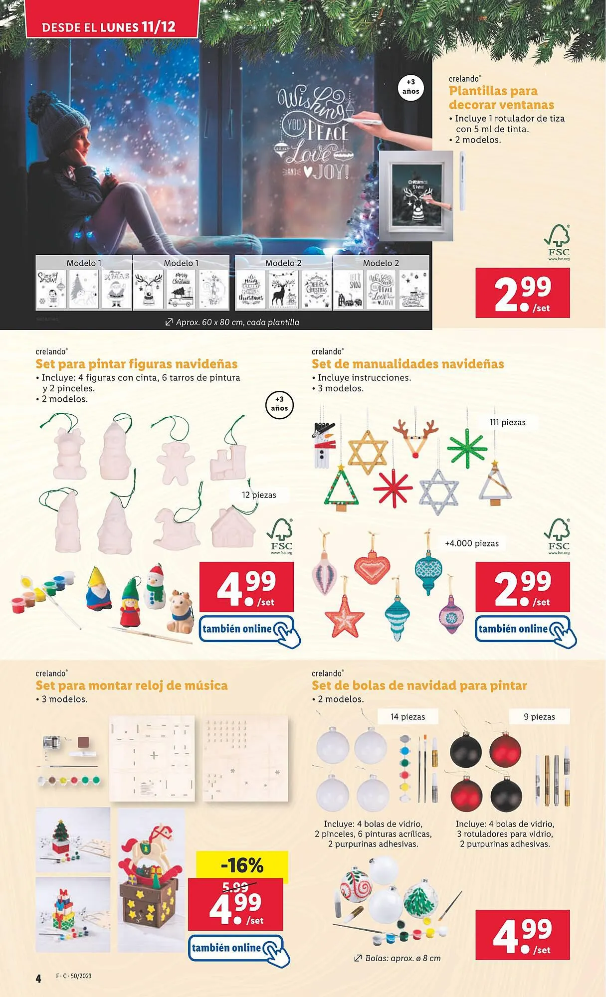 Catálogo de Folleto Lidl 11 de diciembre al 17 de diciembre 2023 - Página 4