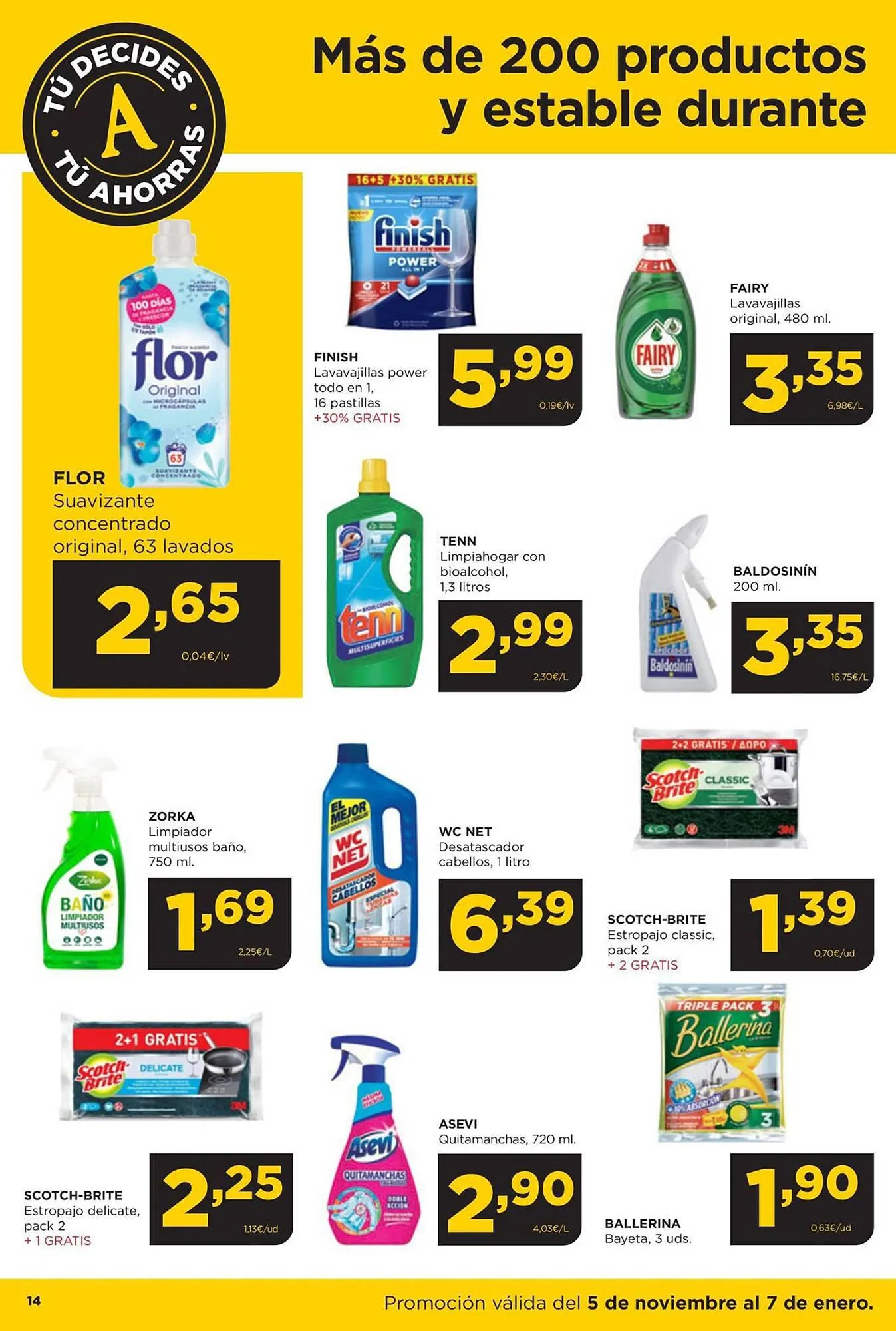 Catálogo de Folleto Alimerka 5 de noviembre al 7 de enero 2024 - Página 14