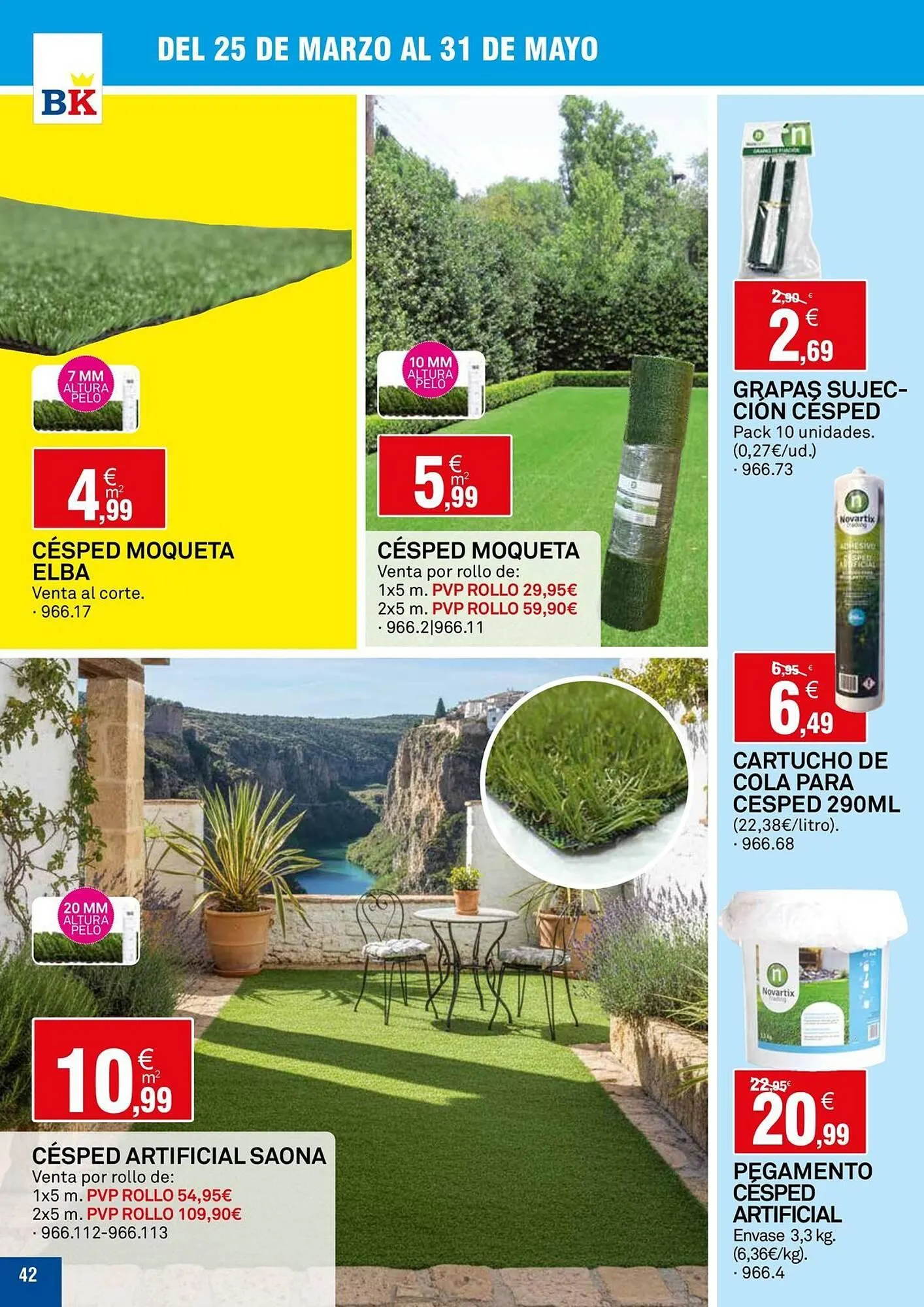 Catálogo de Catálogo Bricoking 25 de marzo al 31 de mayo 2026 - Página 42